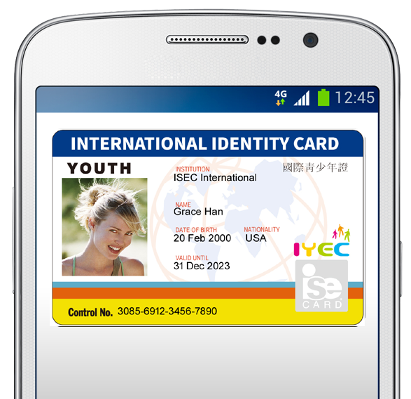 ISE youth id card